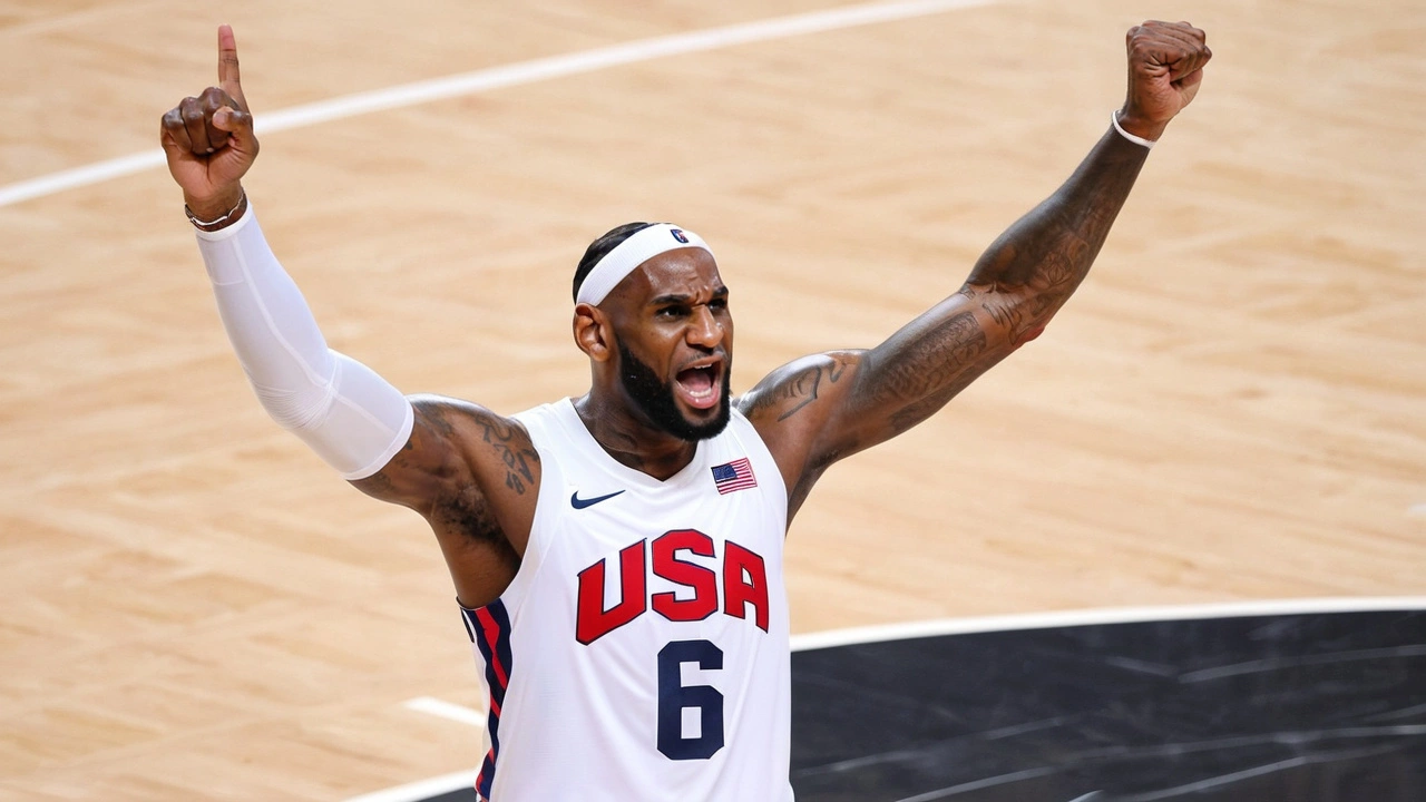 LeBron James Liderará os EUA como Porta-Bandeira nas Olimpíadas de Paris 2024