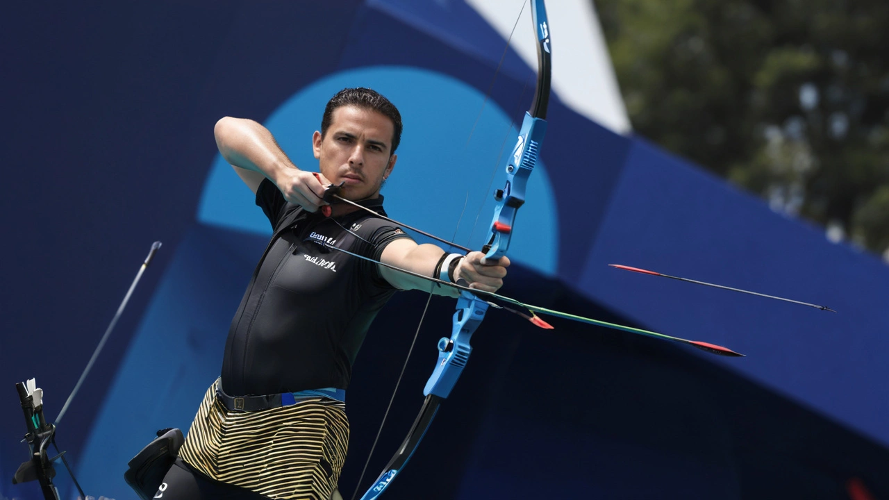 Marcus D'Almeida Brilha e Avança nas Quartas de Final de Tiro com Arco na Olimpíada de Paris 2024