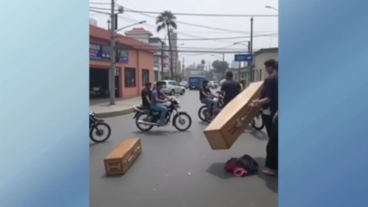 Caixão Sem Tampa Cai de Carro Funerário e Exibe Cadáver em Avenida de Osasco