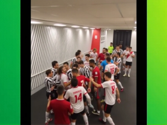 Confronto nos Vestiários: River Plate e Atlético-MG Protagonizam Confusão Intensa em Vídeo